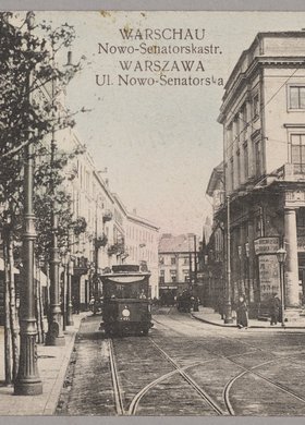 Ulica Nowo-Senatorska (obecnie Moliera)