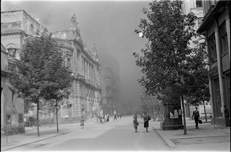 Pożar kamienic przy ulicy Jasnej