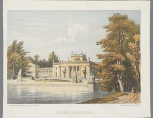 Łazienki Królewskie - założenie pałacowo-ogrodowe