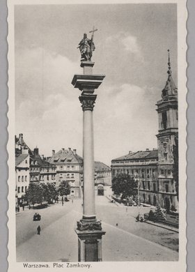 Kolumna Zygmunta III Wazy i plac Zamkowy