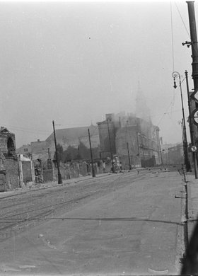 Nowy Świat od wylotu ulicy Ordynackiej