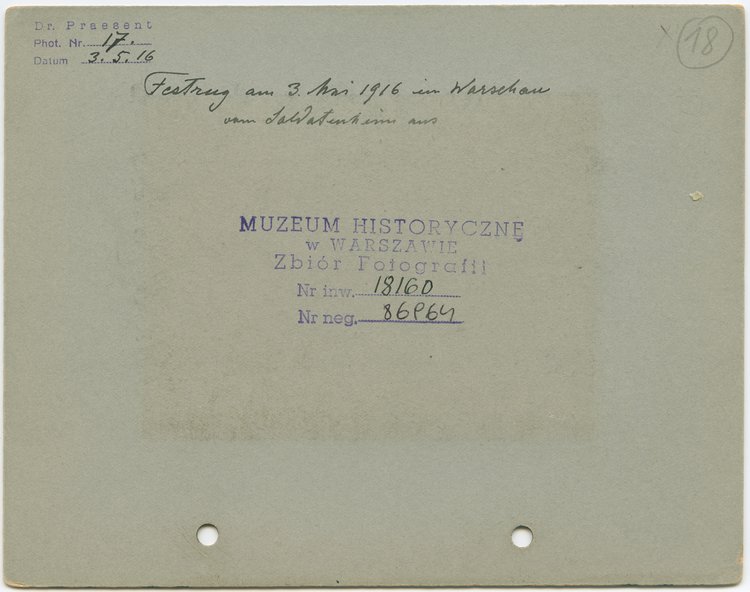 Pochód narodowy w 125. rocznicę uchwalenia Konstytucji 3 Maja; Krakowskie Przedmieście