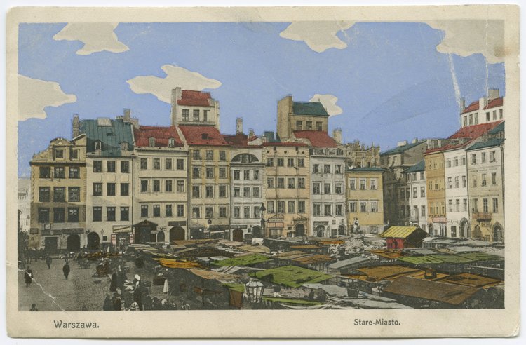 Targowisko na Rynku Starego Miasta