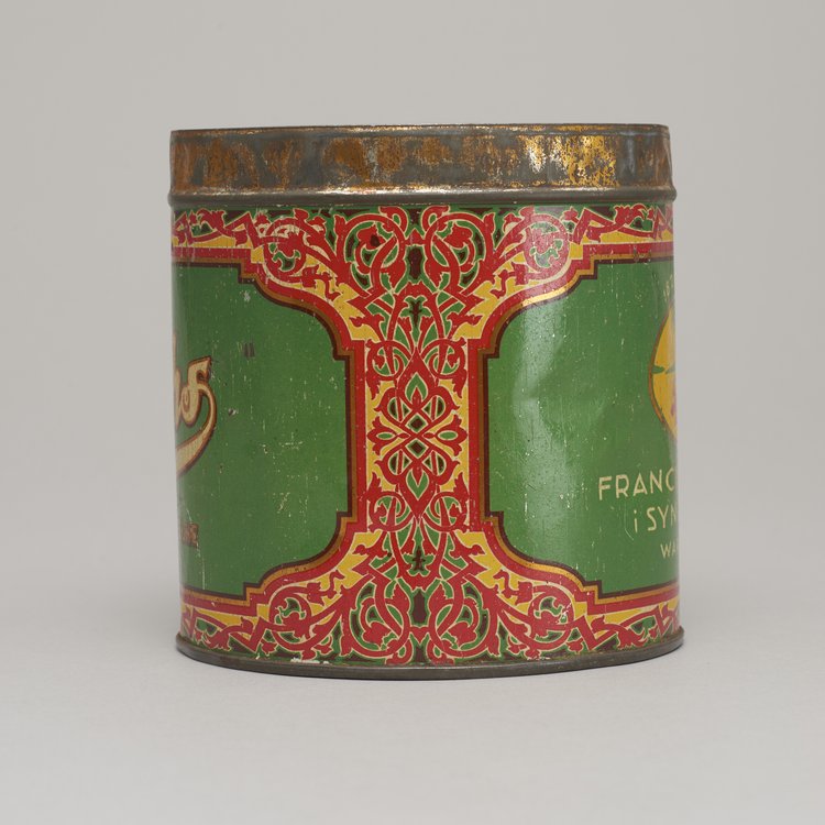 Puszka po karmelkach firmy Fuchs