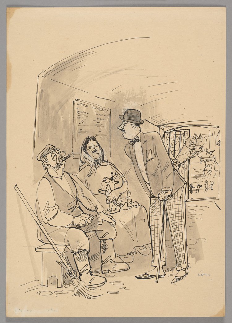 a) Kogo pan uważa? b) Mężczyzna z kwiatami