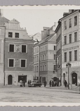 Wylot ulicy Świętojańskiej na Rynek Starego Miasta
