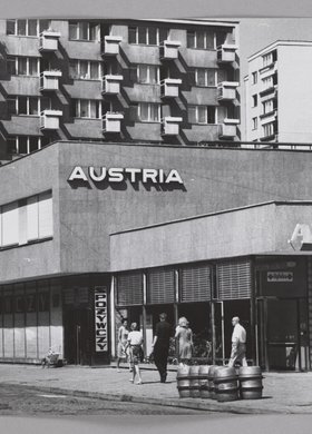 Ulica Próżna u zbiegu z ulicą Zielną