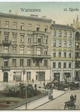 Ulica Zgoda u zbiegu z ulicą Jasną