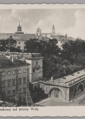 Pałac pod Blachą, Arkady Kubickiego i taras Zamku Królewskiego