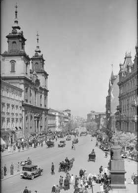 Panorama Krakowskiego Przedmieścia