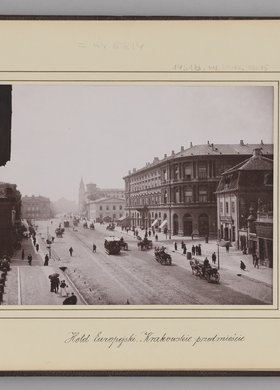 Widok Krakowskiego Przedmieścia