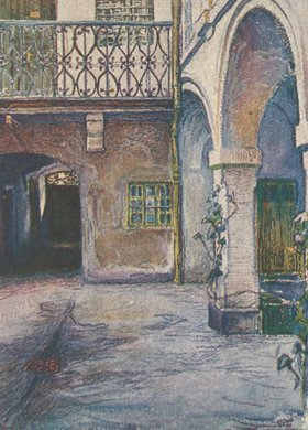 Podwórze kamienicy Fukiera