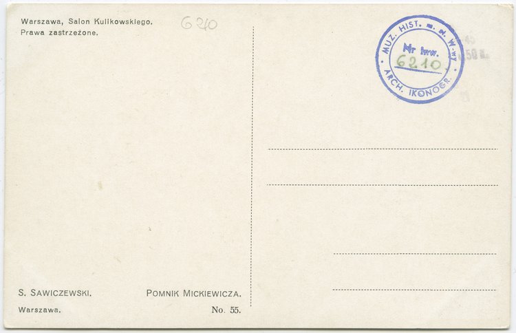 Pomnik Adama Mickiewicza przy Krakowskim Przedmieściu