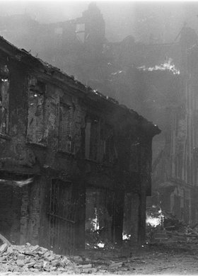 Pożary kamienic przy ulicy Jasnej