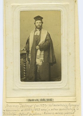 Portret rabina Markusa Jastrowa