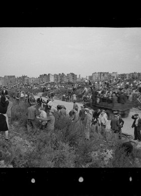 Akcja odgruzowywania terenu byłego getta