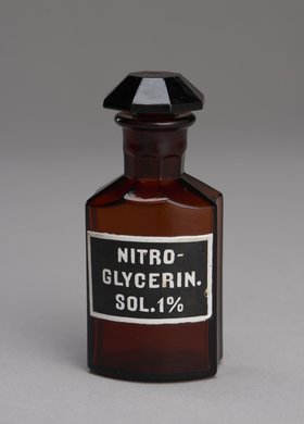 Butelka "NITRO- GLYCERIN. SOL. 1%"