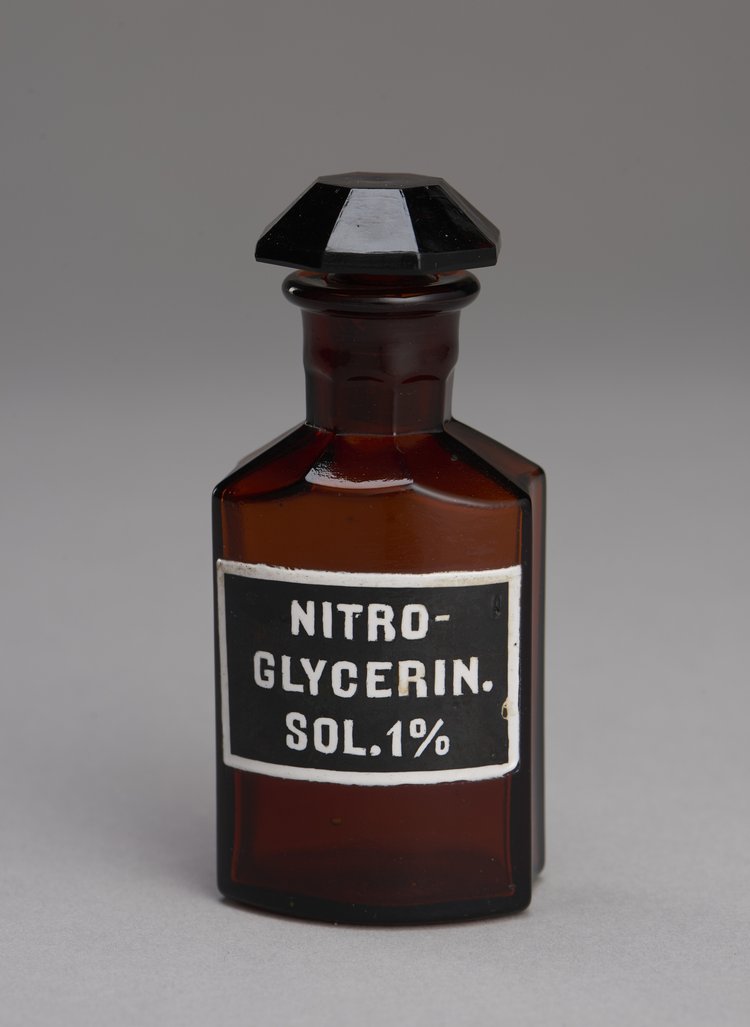 Butelka "NITRO- GLYCERIN. SOL. 1%"