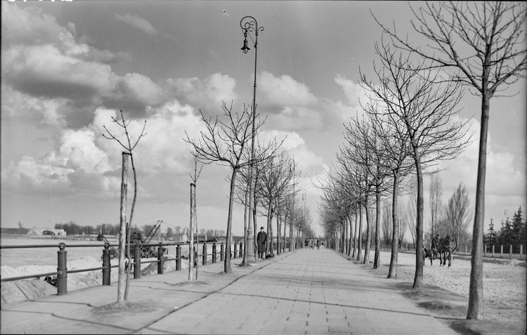 Wybrzeże Kościuszkowskie, widok w kierunku południowym