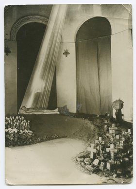 Grób Pański w kościele św. Jakuba przy ulicy Grójeckiej