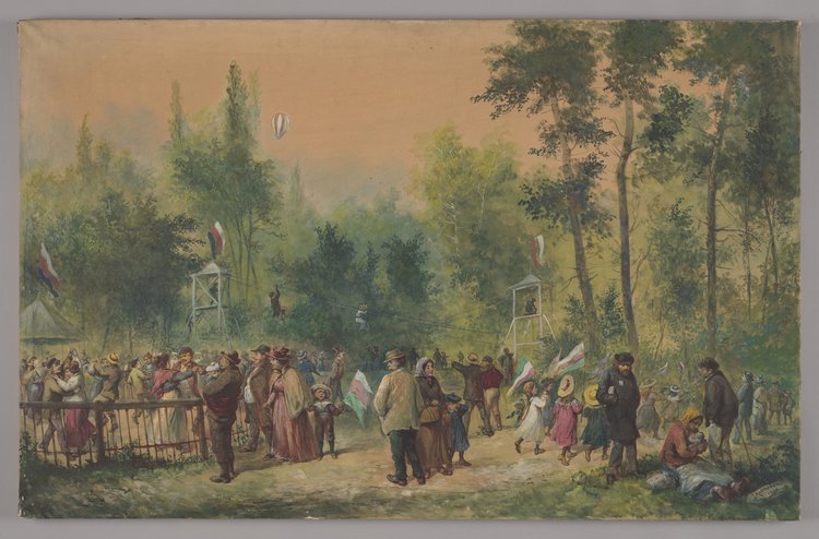 Zabawa ludowa na Bielanach