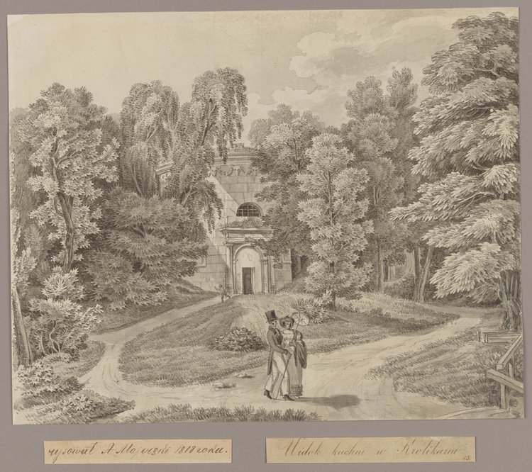 Widok kuchni w Królikarni