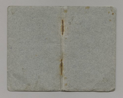 Kalendarz kieszonkowy na 1924 rok oraz kartka z widokiem Domu Towarowego Bracia Jałkowscy