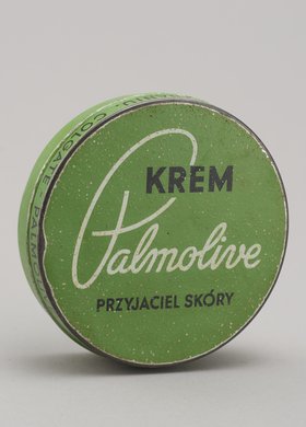 Pudełko firmowe po kremie Palmolive