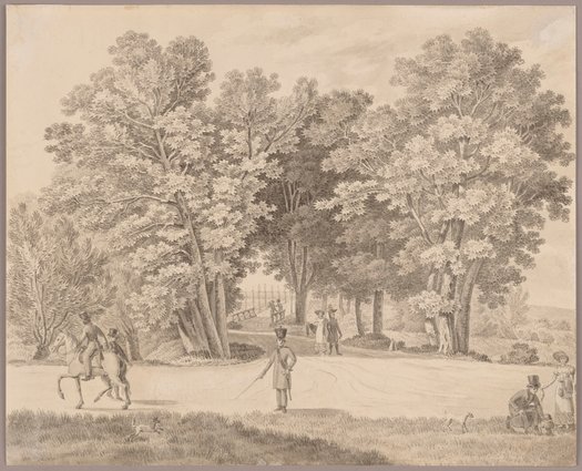 Widok Marymontu od strony Górnej