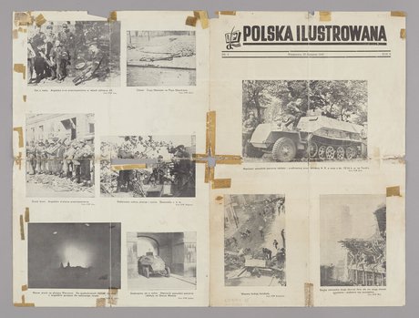 Gazeta p.t. 'Polska Ilustrowana', Rok II, nr 3 z okresu Powstania Warszawskiego