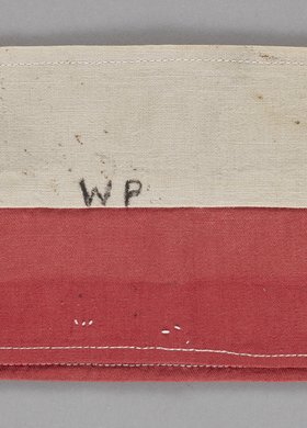 Opaska powstańcza Krystyny Giejsztowt, ps. Kalina, łączniczki AK ze zgrupowania Gurt