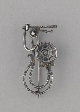 Broszka w kształcie Syreny