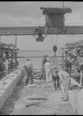 Budowa mostu Śląsko-Dąbrowskiego