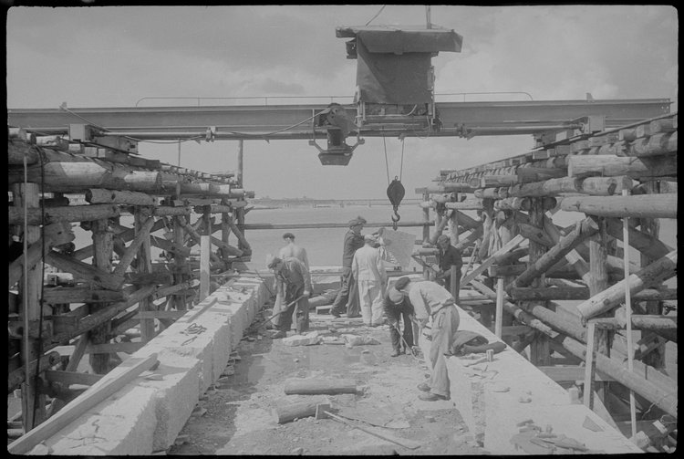 Budowa mostu Śląsko-Dąbrowskiego