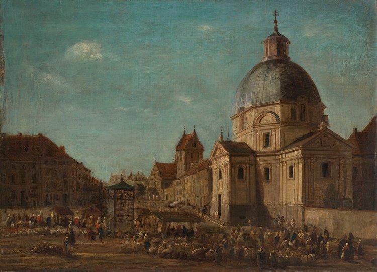 Targ na Rynku Nowego Miasta