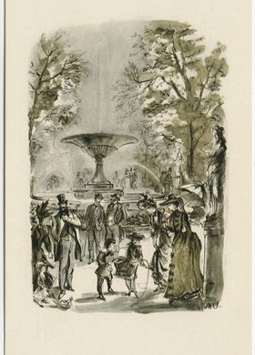 Przechadzka w Ogrodzie Saskim