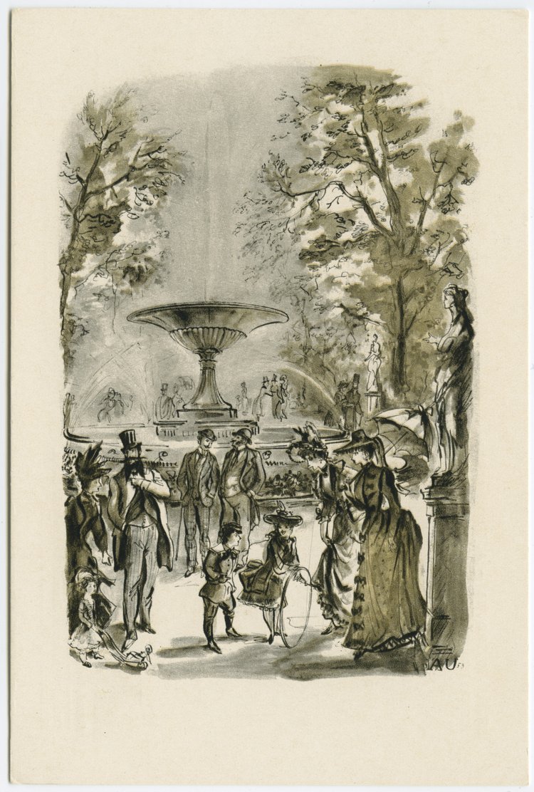 Przechadzka w Ogrodzie Saskim