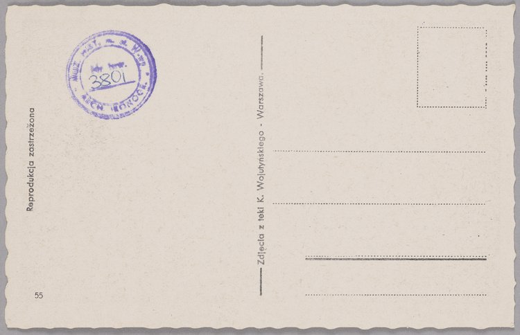 Staw Południowy i pałac Na Wyspie w Łazienkach