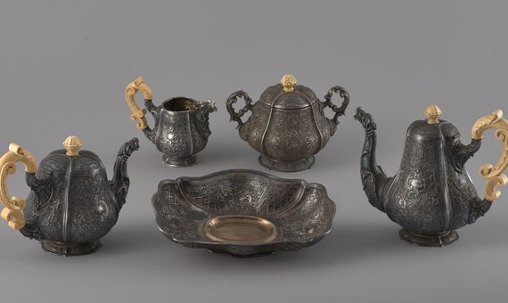 Komplet śniadaniowy Augusta Teodora Wernera