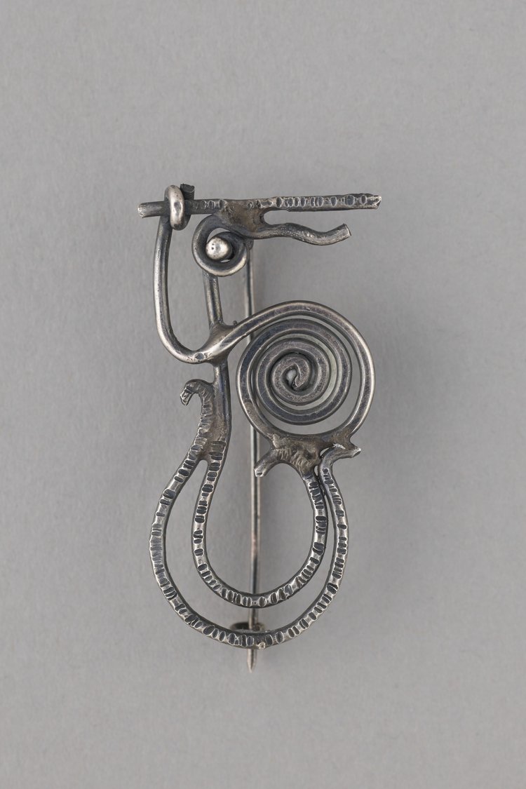 Broszka w kształcie Syreny