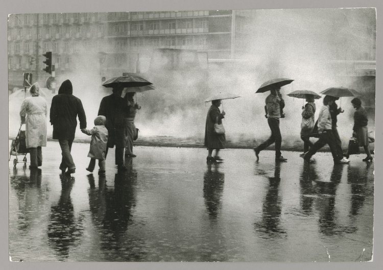 Asfaltowanie ulicy Marszałkowskiej