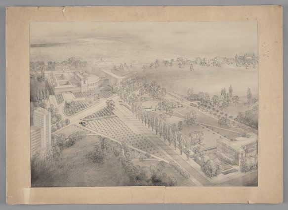 Zagospodarowanie otoczenia Sejmu, szkic koncepcyjny