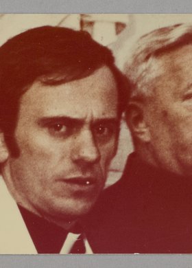 Bł. ks. Jerzy Popiełuszko z ks. pralatem Teofilem Boguckim
