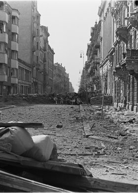 Perspektywa ulicy Koszykowej