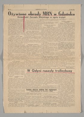 Fragment gazety p.t. "Dziennik Bałtycki", Nr 80 (297)