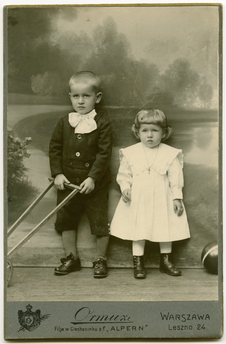 Portret dwojga dzieci