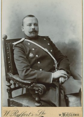 Portret nieznanego oficera armii carskiej