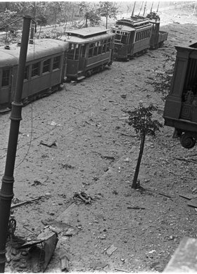 Unieruchomione tramwaje na ulicy Królewskiej