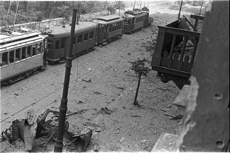Unieruchomione tramwaje na ulicy Królewskiej