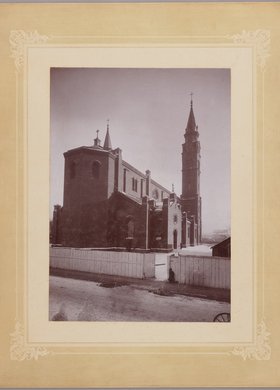 Kościół św. Augustyna przy ulicy Nowolipki, widok od prezbiterum